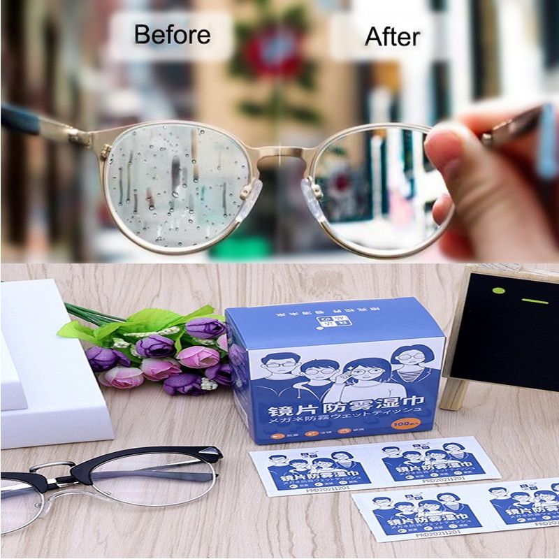 HỘP 100 GIẤY LAU KÍNH NANO - SET 2 HỘP 